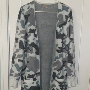 Simply southern camo cardigan-large